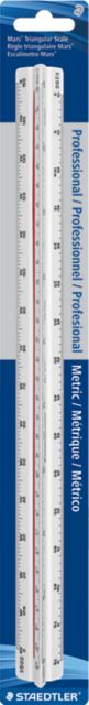 SCALE TRIANGULAR 300MM ARCH BK
