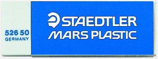 ERASER SOFT WHITE VINYL